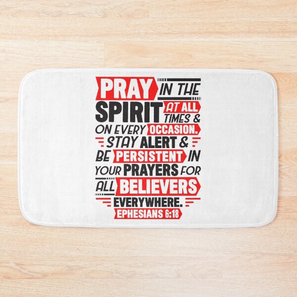Item preview, Ephesians 6:18 Pray In The Spirit At All Times designed and sold by plushism.