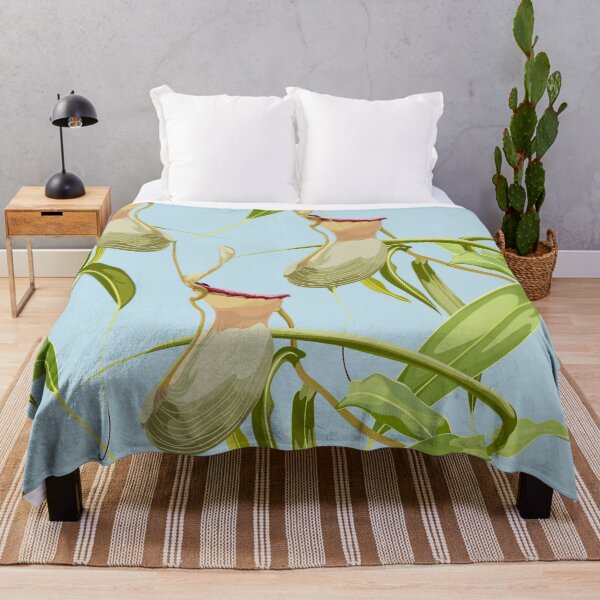 Item preview, Jungle rainforest. Nepenthes, genus of carnivorous plants. designed and sold by MatyKotiv.