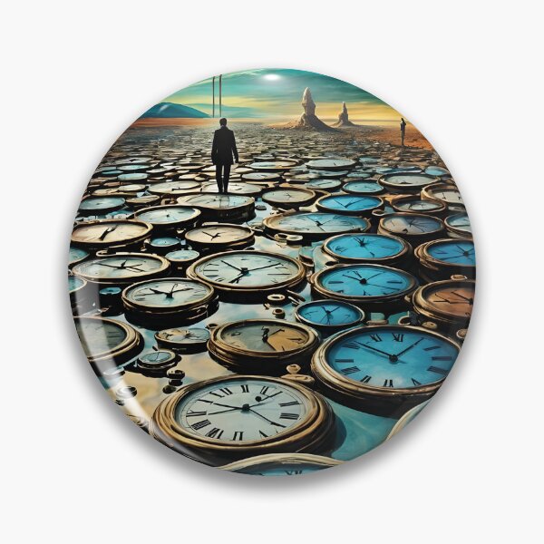 Item preview, As Time Walks By AI Art designed and sold by stine1.