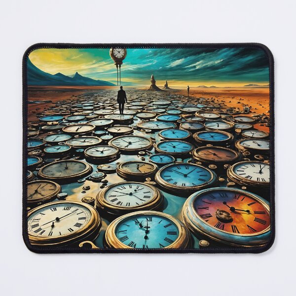 Item preview, As Time Walks By AI Art designed and sold by stine1.