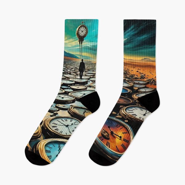 Item preview, As Time Walks By AI Art designed and sold by stine1.