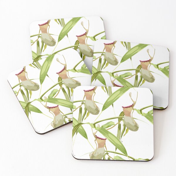 Item preview, Jungle rainforest. Nepenthes, genus of carnivorous plants.  designed and sold by MatyKotiv.