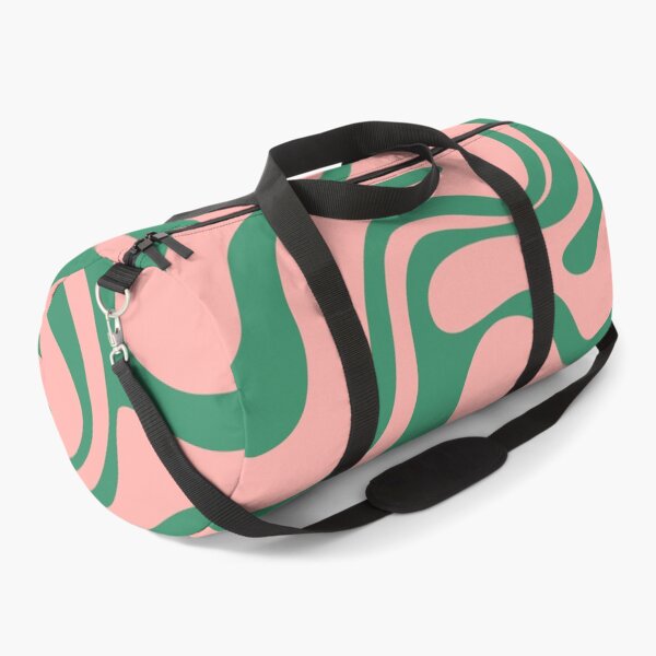 Item preview, Liquid Swirl Contemporary Abstract Pattern in Pink and Green designed and sold by kierkegaard.