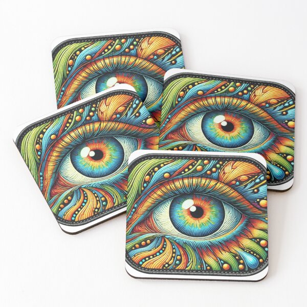 Item preview, Cool Iron On Patches Eye  designed and sold by ArtQueen777.