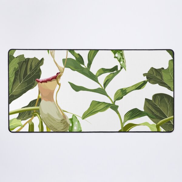 Item preview, Nepenthes, genus of carnivorous plants. Monkey cups exotic liana plant and tropical leaves.  designed and sold by MatyKotiv.