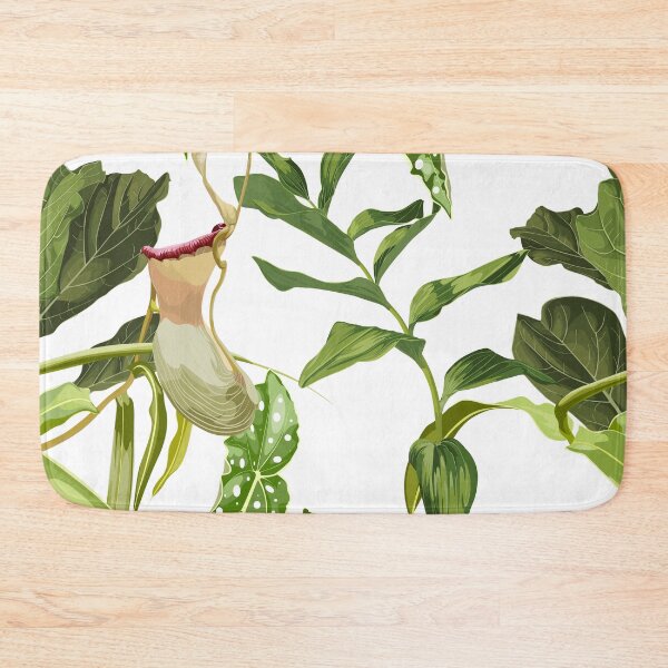 Item preview, Nepenthes, genus of carnivorous plants. Monkey cups exotic liana plant and tropical leaves.  designed and sold by MatyKotiv.