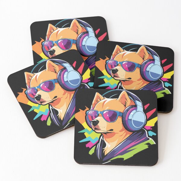 Item preview, DJ Shiba Inu designed and sold by Getup-clothing.
