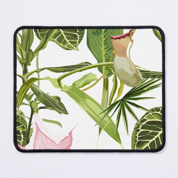 Item preview, Nepenthes, genus of carnivorous plants. Monkey cups exotic liana plant and tropical leaves.  designed and sold by MatyKotiv.