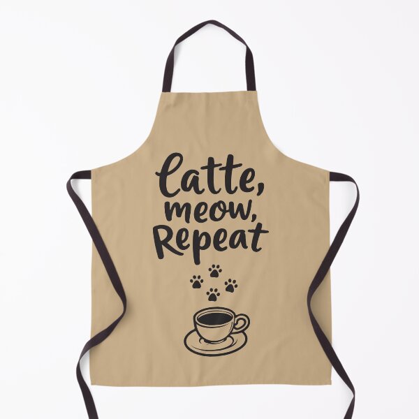 Item preview, Latte Meow Repeat. Coffee With a Cats Paws. Purrfect for Cat Lovers designed and sold by twisted-dot.