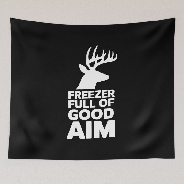 Item preview, Freezer Full Of Good Aim - The perfect gift for hunters with a sense of humor and a passion for the outdoors. designed and sold by ZyziowskyArt.