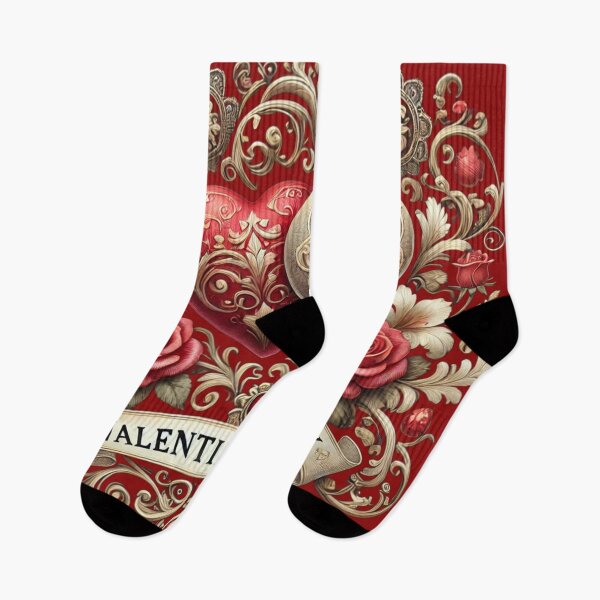 Item preview, Luxurious Double Hearts - Elegant Valentine's Day Design designed and sold by Kts20.