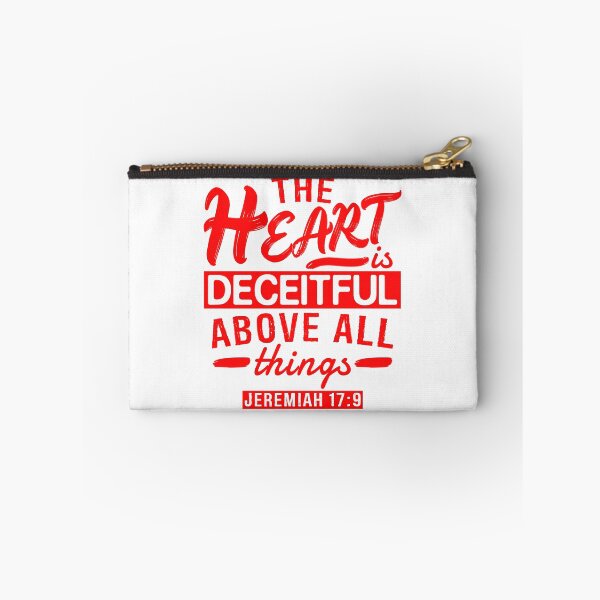 Item preview, Jeremiah 17:9 The Heart Is Deceitful Above All Things designed and sold by plushism.