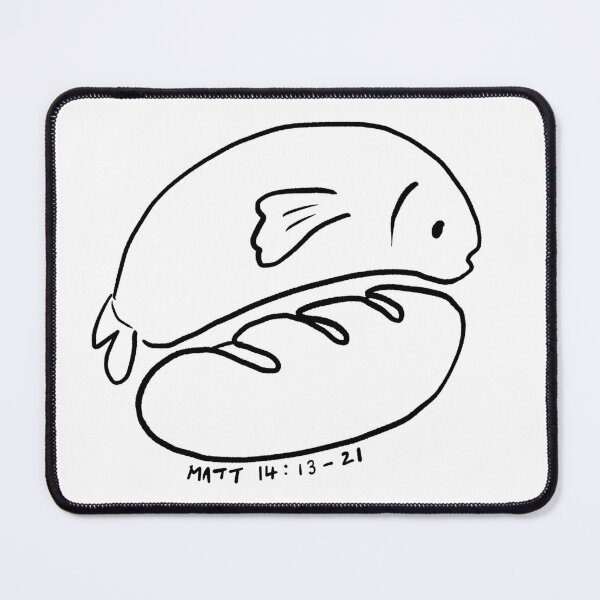 Item preview, Feeding the Multitude Loaves And Fishes Matt 14: 13-21 designed and sold by brodyquixote.