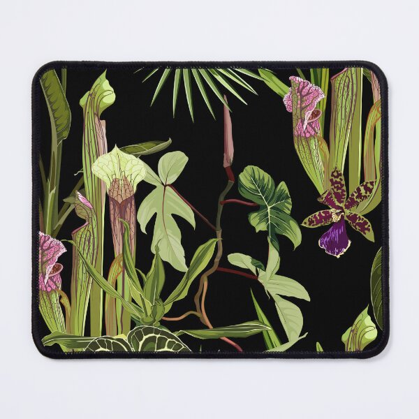 Item preview, Jungle rainforest. Sarracenia, genus of carnivorous plants. Monkey cups exotic liana plant.  designed and sold by MatyKotiv.