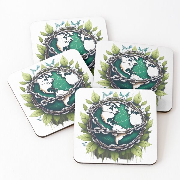 Item preview, Planet in Chains: Environmental Justice designed and sold by LETHAL_OFFICIAL.