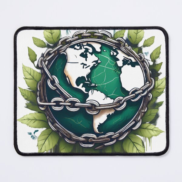 Item preview, Planet in Chains: Environmental Justice designed and sold by LETHAL_OFFICIAL.