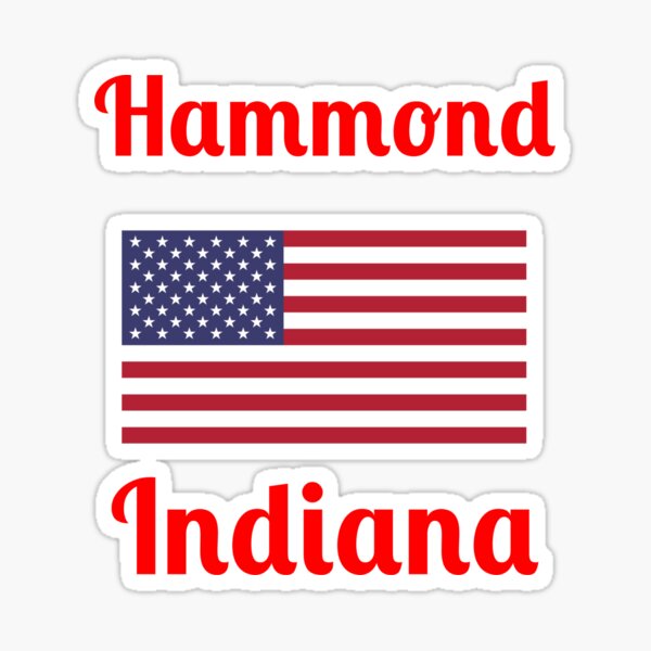 Item preview, Hammond Indiana - Stylish Prints, designed and sold by Fleetwood1994.