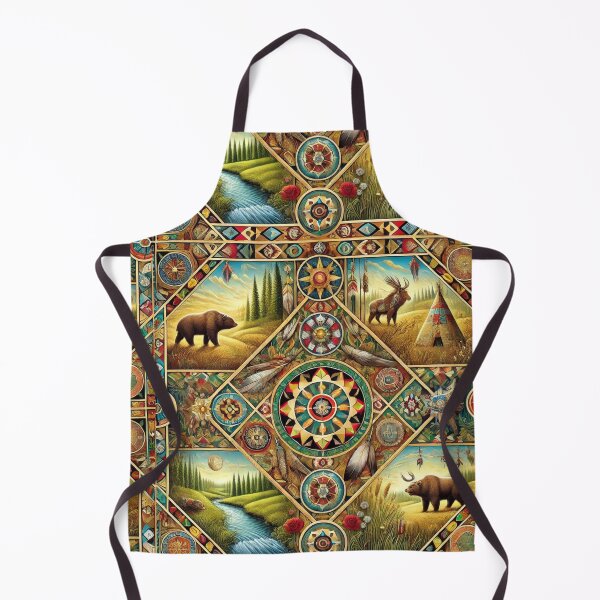 Item preview, Richly Detailed Design Inspired by the Plains Cree Tribe of Kansas designed and sold by Meta2Physical.
