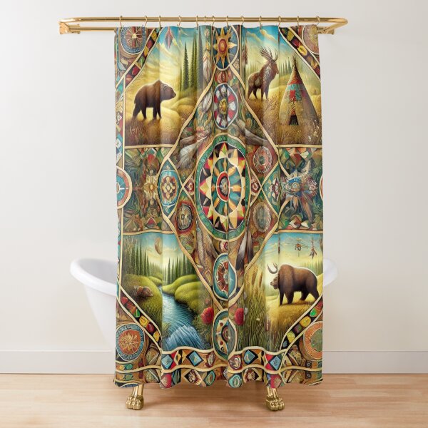 Item preview, Richly Detailed Design Inspired by the Plains Cree Tribe of Kansas designed and sold by Meta2Physical.