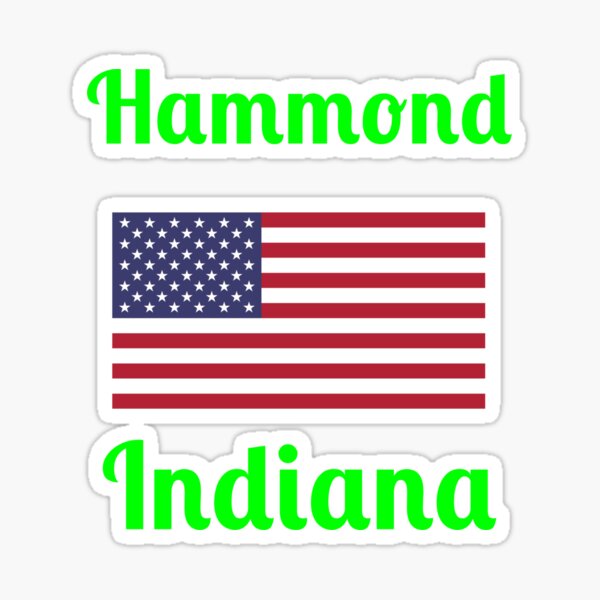 Item preview, Hammond Indiana - Stylish Prints, designed and sold by Fleetwood1994.