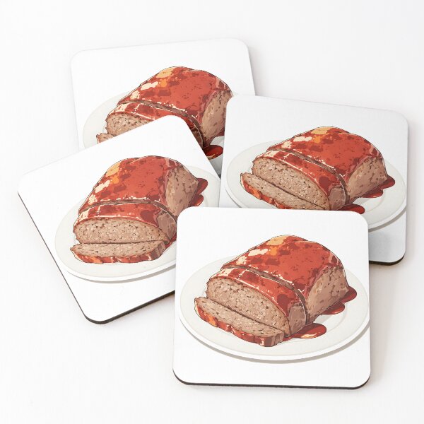 Item preview, meatloaf, food,  designed and sold by zeeminimal.