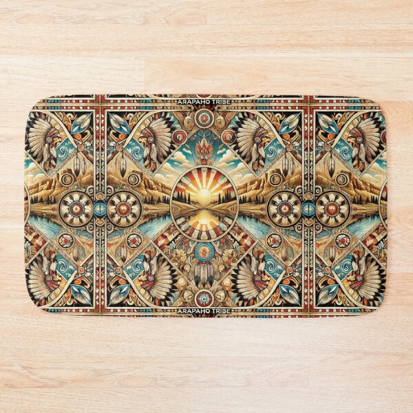 Item preview, Arapaho Tribe: A Seamless Pattern Honoring Spirit and Tradition designed and sold by Meta2Physical.