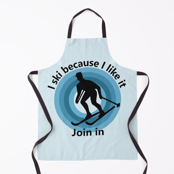 Item preview, Sport - I ski because I like it - join me designed and sold by mikistudio.