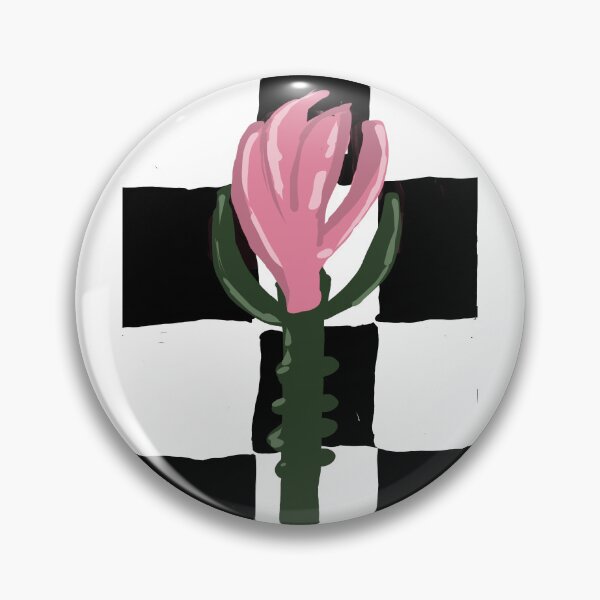 Item preview, Flower with checkered backround designed and sold by MysticRacoon6.