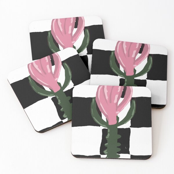 Item preview, Flower with checkered backround designed and sold by MysticRacoon6.
