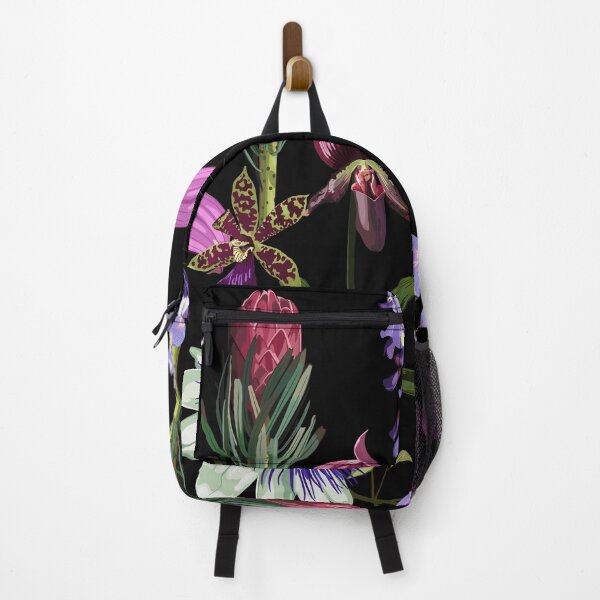 Item preview,  Blooming violet purple tropical flowers illustration. designed and sold by MatyKotiv.