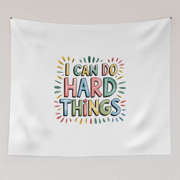 Item preview, I can do hard things designed and sold by nimmitrends.