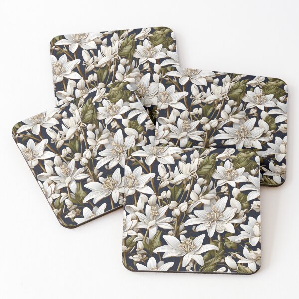 Item preview, White Agapanthus (Agapanthus africanus) Pattern designed and sold by HOMETOWN86.
