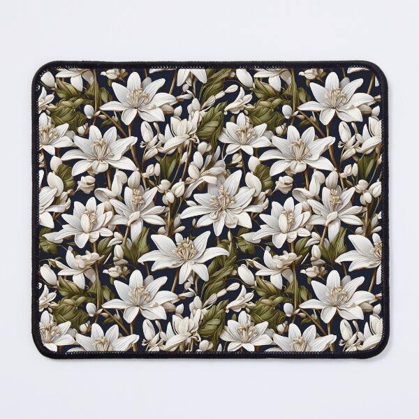 Item preview, White Agapanthus (Agapanthus africanus) Pattern designed and sold by HOMETOWN86.