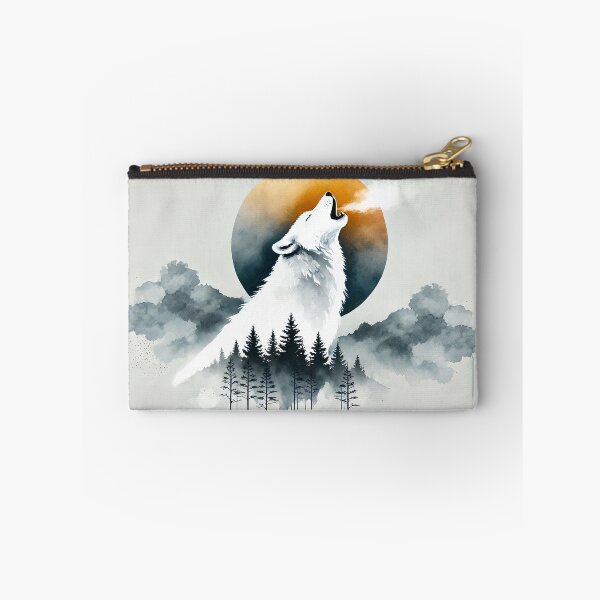 Item preview, Majestic wolf howling designed and sold by Giuseppe Cammino.