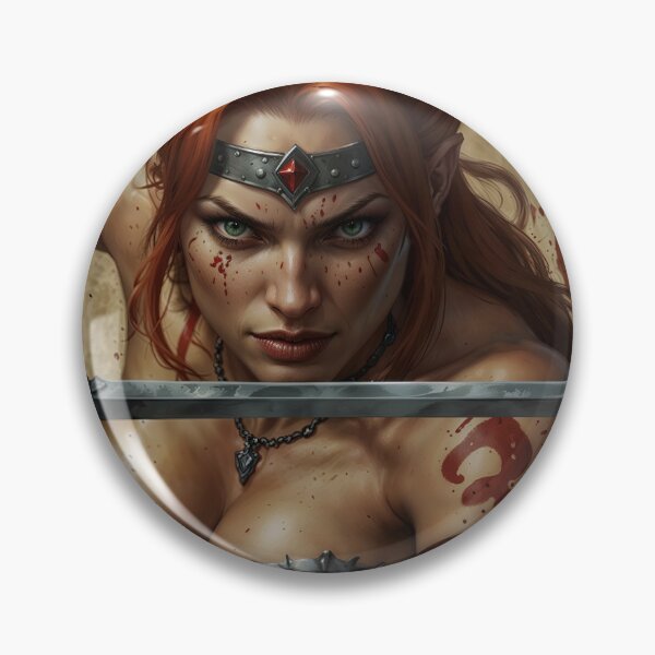 Item preview, Red Sonja: Battlecry of the She-Devil designed and sold by Samantha AI Artist.