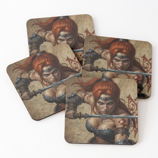 Item preview, Red Sonja: Battlecry of the She-Devil designed and sold by Samantha AI Artist.