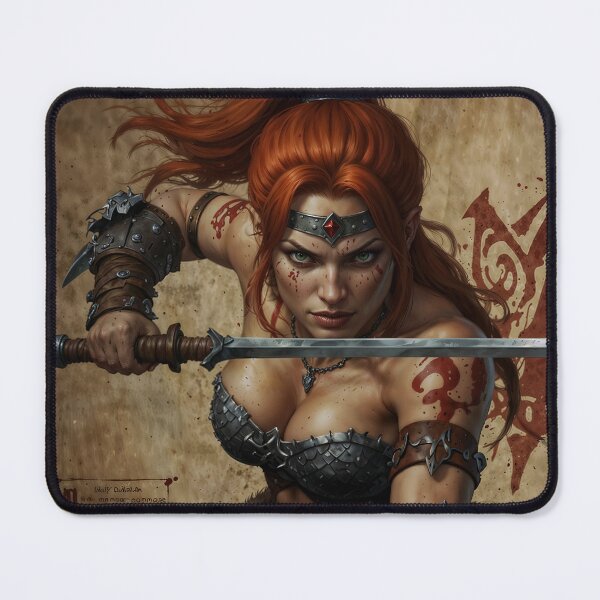 Item preview, Red Sonja: Battlecry of the She-Devil designed and sold by Samantha AI Artist.