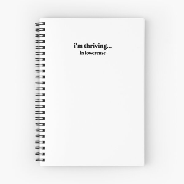 Item preview, i'm thriving... in lowercase designed and sold by vibeletsvibe.