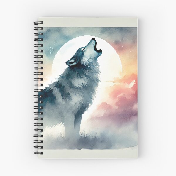 Item preview, Majestic wolf howling designed and sold by Giuseppe Cammino.