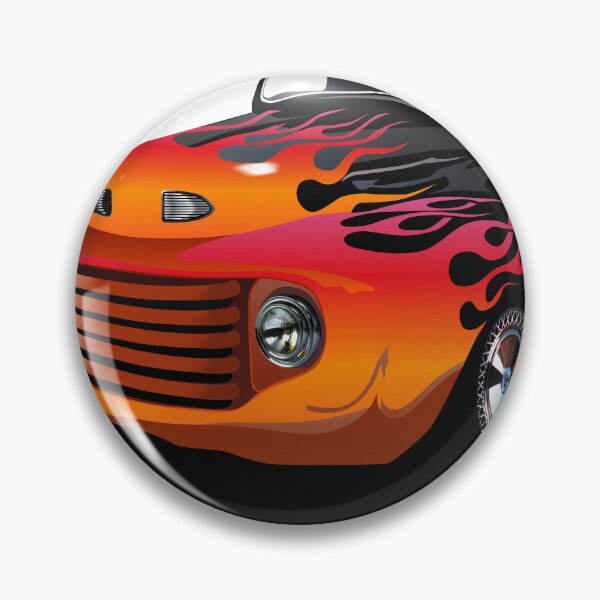 Item preview, hot rod american car flame custom designed and sold by Achille3777.