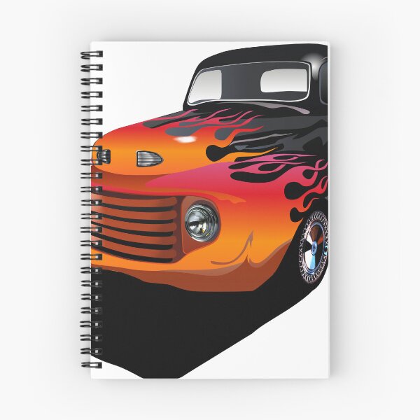 Item preview, hot rod american car flame custom designed and sold by Achille3777.