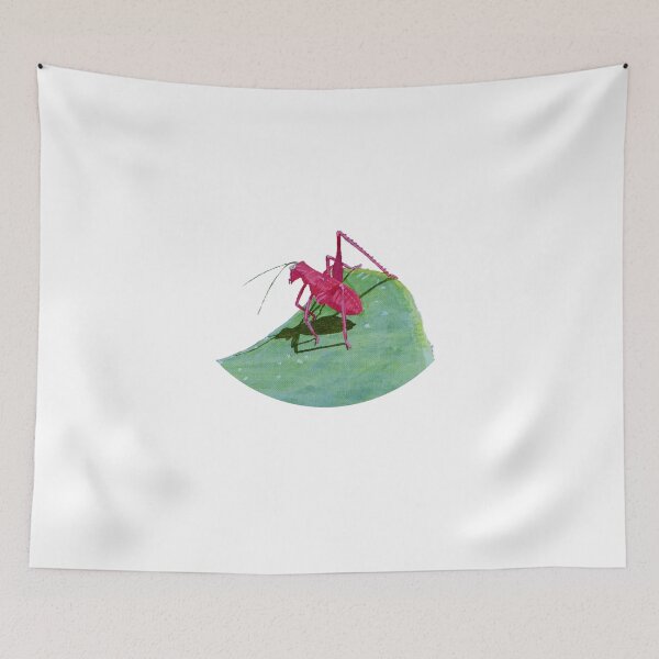 Item preview, pinkgrasshopper.com.au white background designed and sold by RobertBarkerArt.