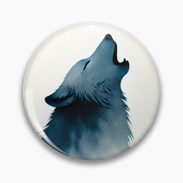 Item preview, Majestic wolf howling designed and sold by Giuseppe Cammino.