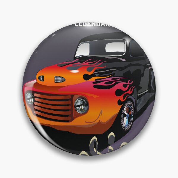 Item preview, hot rod american car flame custom logo designed and sold by Achille3777.