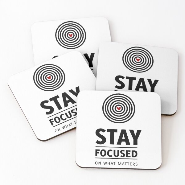 Item preview, Stay Focused – Heart-Centered Design, Unique designed and sold by villacreativa.
