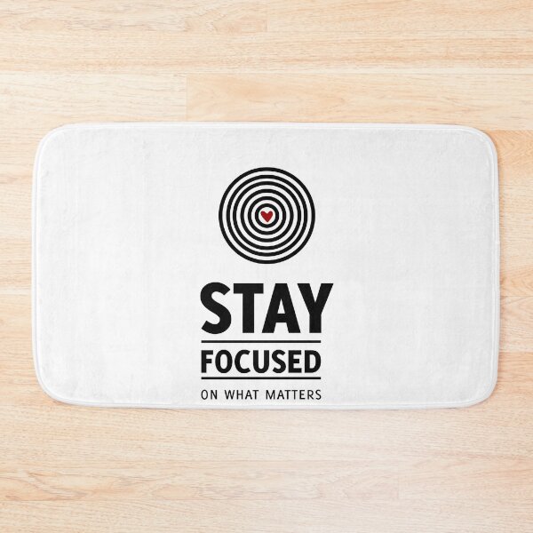 Item preview, Stay Focused – Heart-Centered Design, Unique designed and sold by villacreativa.