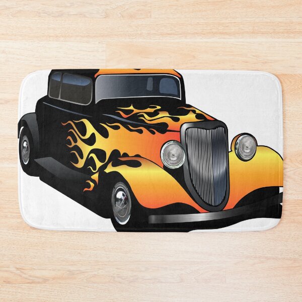 Item preview, hot rod american car flame flame old designed and sold by Achille3777.