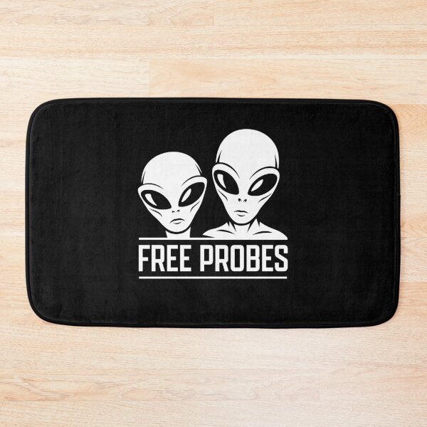 Item preview, Funny Alien Free Probes Humor Gift Hugs UFO extraterrestrial designed and sold by w1ckerman.