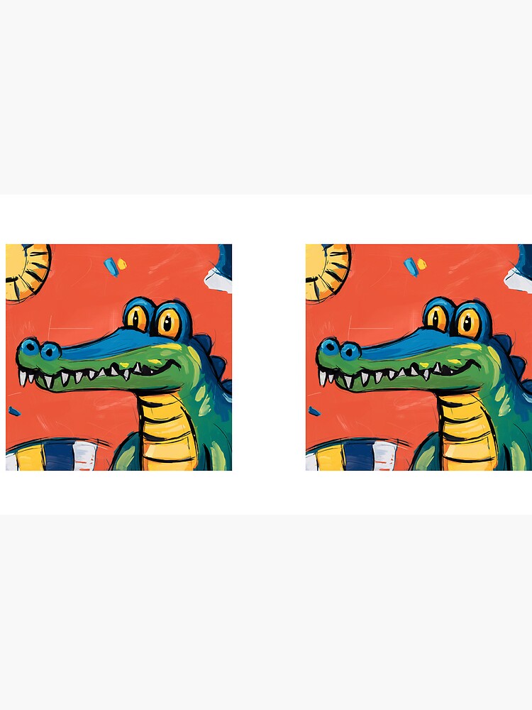 Thumbnail 6 of 6, Coffee Mug, Alligator designed and sold by Patricks-Art.