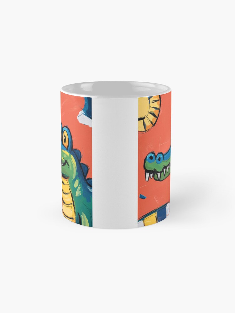 Thumbnail 4 of 6, Coffee Mug, Alligator designed and sold by Patricks-Art.